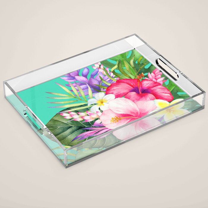 Tropical Vibe Acrylic Tray Gallery Image 1