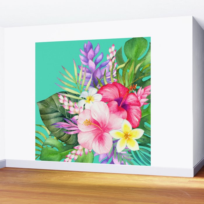 Tropical Vibe Wall Mural Gallery Image 2