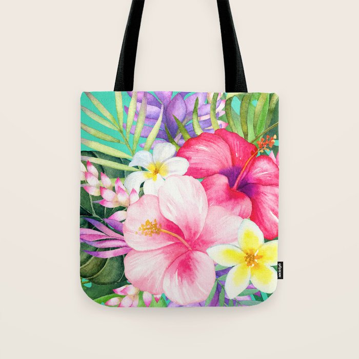 Tropical Vibe Tote Bag Gallery Image 1