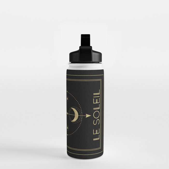 Le Soleil or The Sun Tarot Water Bottle Gallery Image 2