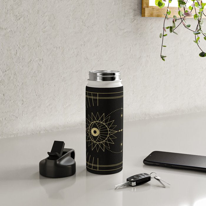Le Soleil or The Sun Tarot Water Bottle Gallery Image 5