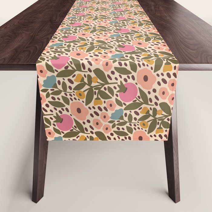 Vintage Ditsy Floral Table Runner Gallery Image 1