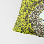 point breaks in paradise // retro surf art by surfy birdy Pillow Sham Gallery Image 4