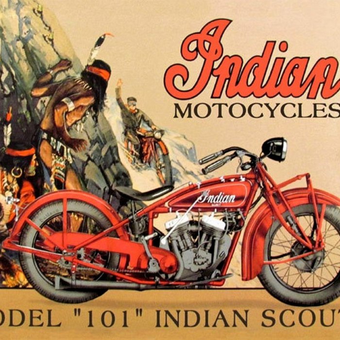 Classic Indian Roadmaster Biker Motorcycle Vintage Advertisement Poster Coffee Mug Gallery Image 2