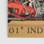 Classic Indian Roadmaster Biker Motorcycle Vintage Advertisement Poster Poster Gallery Image 3