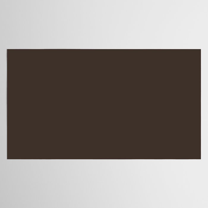 Mocha Brown Solid Color Tablecloth Gallery Image 2