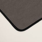 Mocha Brown Solid Color Desk Mat Gallery Image 4