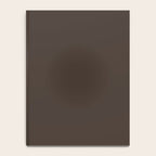 Mocha Brown Solid Color Notebook Gallery Image 4