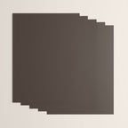 Mocha Brown Solid Color Wrapping Paper Gallery Image 3