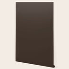 Mocha Brown Solid Color Wallpaper Gallery Image 2