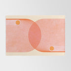 Abstraction_SUN_SUMMER_RED_HOT_SHINE_POP_ART_0322M Rug Gallery Image 2
