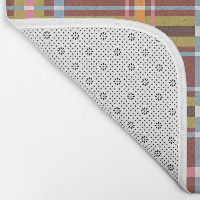Autumn Tartan Charm Bath Mat Gallery Image 2