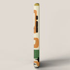 Retro Mid Century Modern Abstract Pattern 231 Autumn iPhone Case Gallery Image 2