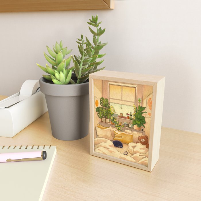 Cozy Space Mini Art Print Gallery Image 2