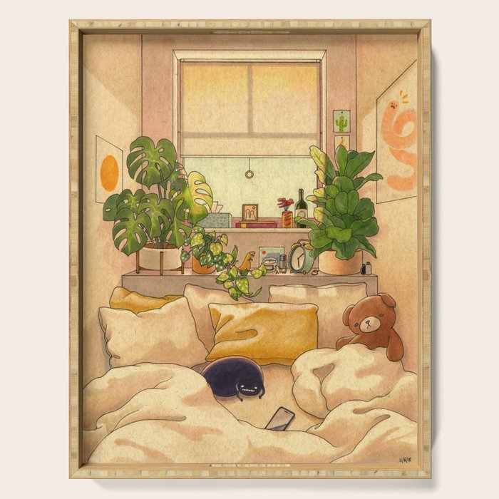 Cozy Space Serving Tray Gallery Image 1