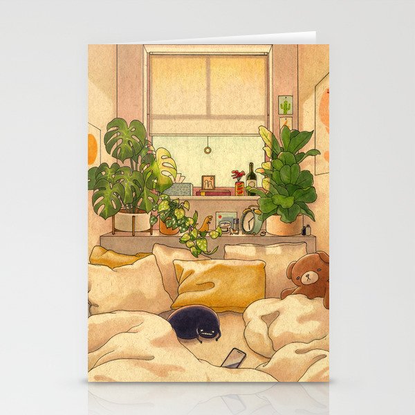 Cozy Space Stationery Card Gallery Image 2
