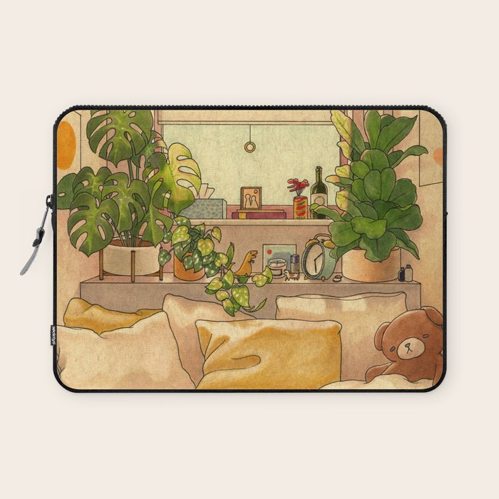 Cozy Space Laptop Sleeve Gallery Image 1
