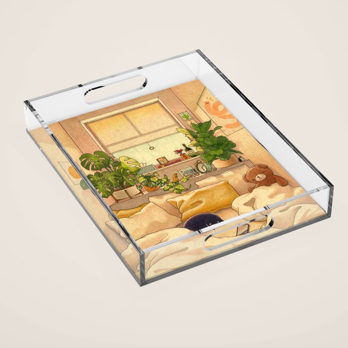 Cozy Space Acrylic Tray Gallery Image 1