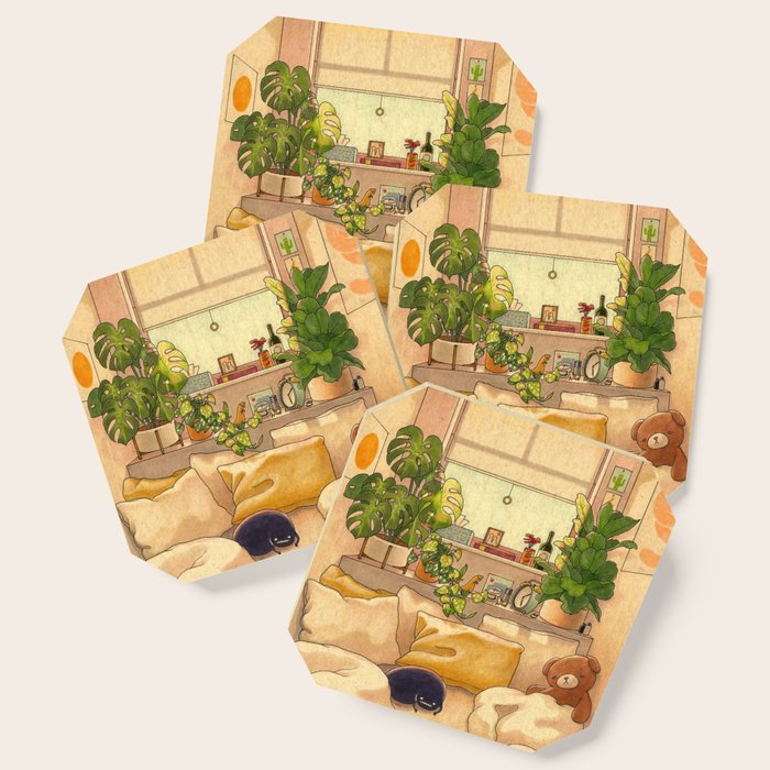 Cozy Space Coaster Gallery Image 1