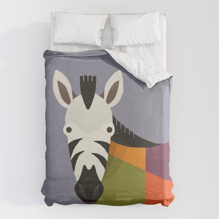 Zebra Duvet Cover Gallery Image 1