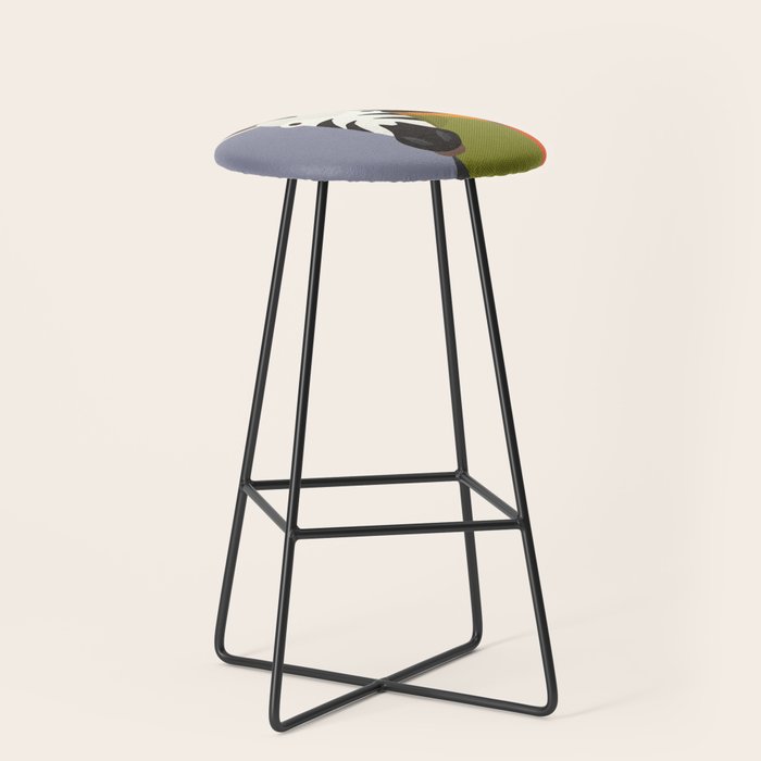 Zebra Stool Gallery Image 1