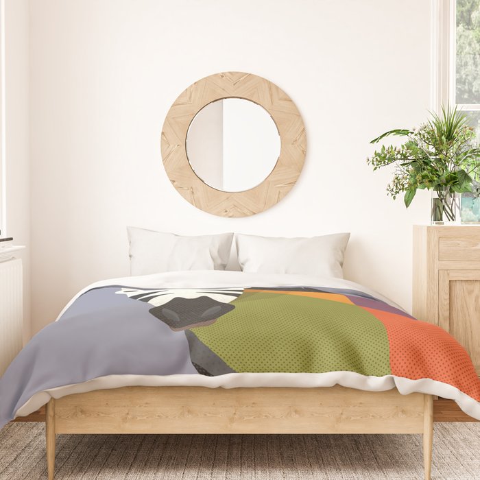 Zebra Duvet Cover Gallery Image 3
