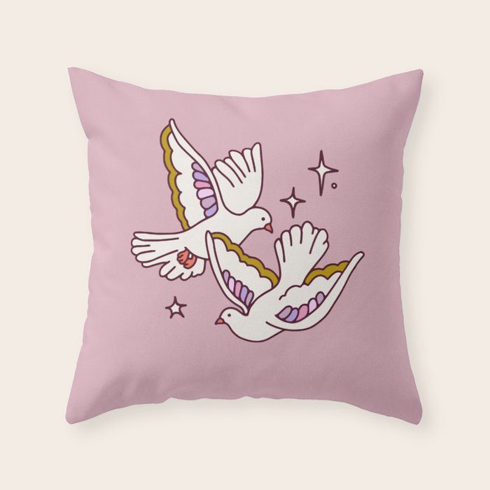 Dove Throw Pillow Gallery Image 6