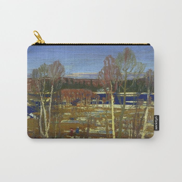 Tom Thomson Larry Dickson's Cabin 1917 Canadian Landscape Artist Carry All Pouch Gallery Image 1