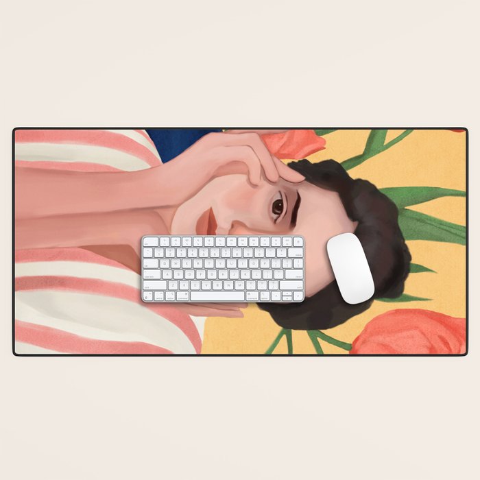 She is the Spring Desk Mat Gallery Image 1