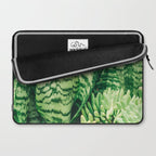 Succulents and Sansevieria houseplant botanical leaf photograph Laptop Sleeve Gallery Image 2