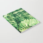 Succulents and Sansevieria houseplant botanical leaf photograph Notebook Gallery Image 2