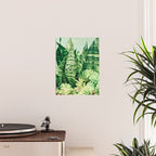 Succulents and Sansevieria houseplant botanical leaf photograph Poster Gallery Image 2