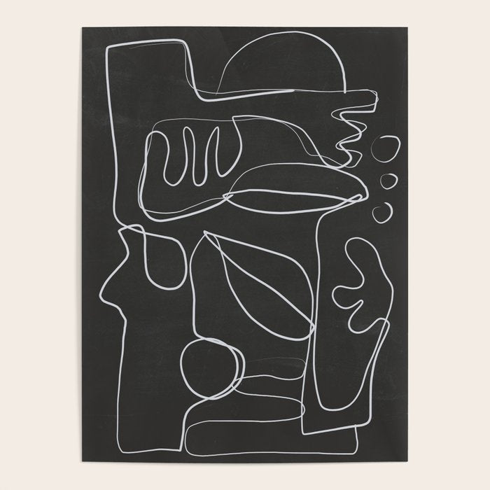 Abstract line art 10/2 Poster Gallery Image 4