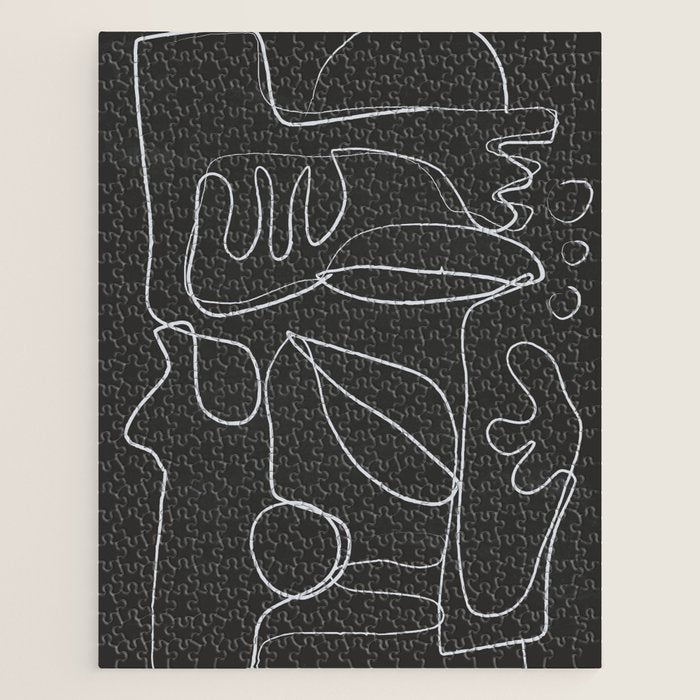 Abstract line art 10/2 Jigsaw Puzzle Gallery Image 1