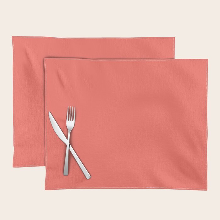 Coral Placemat Gallery Image 1