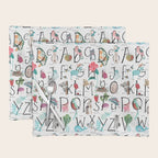Animal kids ABC alphabet  Placemat Gallery Image 1