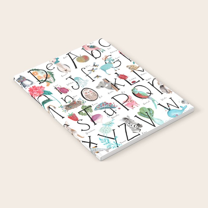 Animal kids ABC alphabet  Notebook Gallery Image 2