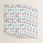 Animal kids ABC alphabet  Wrapping Paper Gallery Image 3