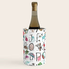 Animal kids ABC alphabet  Wine Chiller Gallery Image 2