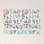 Animal kids ABC alphabet  Welcome Mat Gallery Image 1