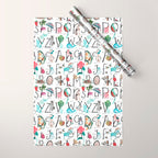 Animal kids ABC alphabet  Wrapping Paper Gallery Image 1