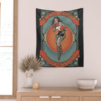 Fighter Wall Tapestry Gallery Image 2