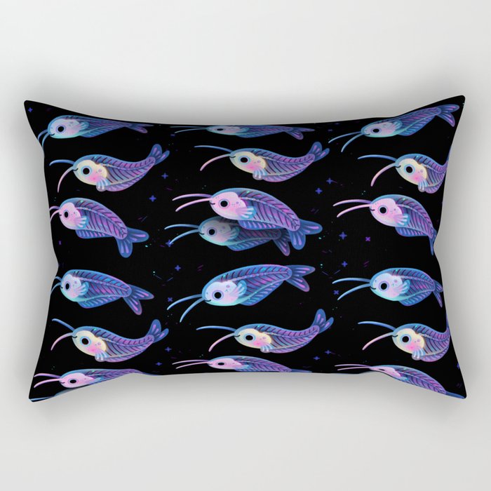 Glass catfish Rectangular Pillow Gallery Image 1