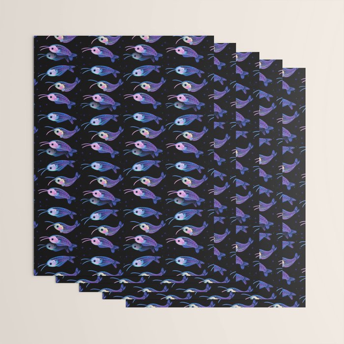 Glass catfish Wrapping Paper Gallery Image 3