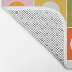 Colourplay & Concentric Circles: Mid Century Edition Bath Mat Gallery Image 2