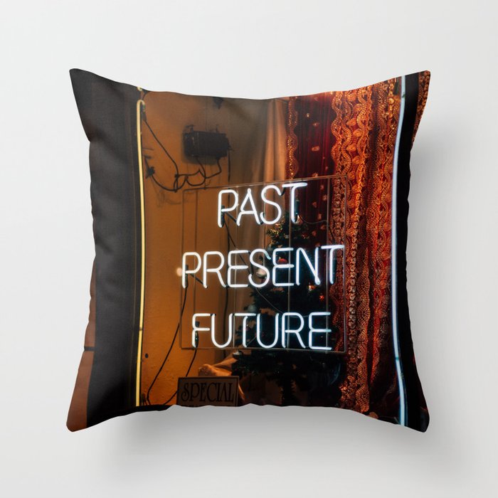 Time, West Village Throw Pillow Gallery Image 1