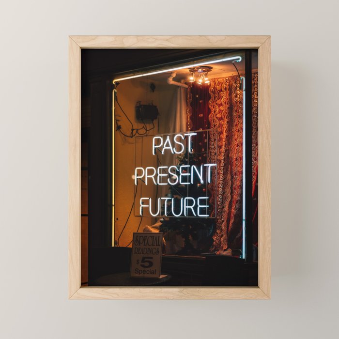 Time, West Village Mini Art Print Gallery Image 1