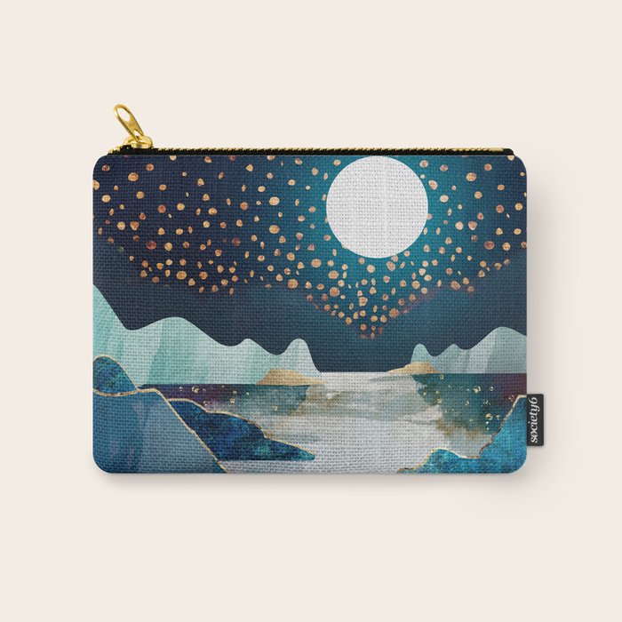 Moon Glow - Horizontal  Carry All Pouch Gallery Image 1