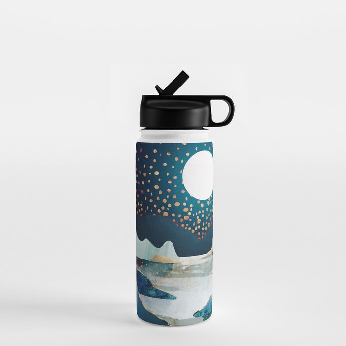 Moon Glow - Horizontal  Water Bottle Gallery Image 1