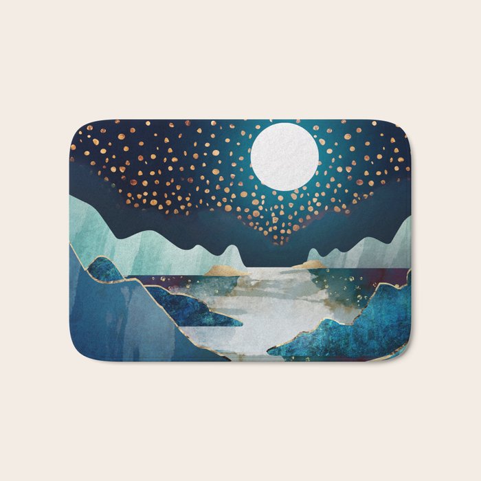 Moon Glow - Horizontal  Bath Mat Gallery Image 1